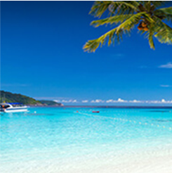 Playa en Montego Bay, Jamaica